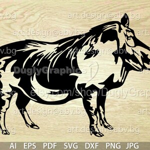 Vector WILD PIG, ai, png, eps, pdf, svg, dxf, jpg Download, Digital image, graphical, animal, discount coupons