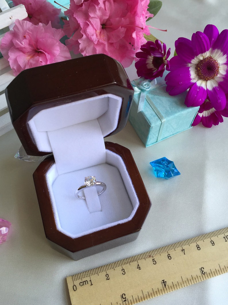 Solitaire Cz Wedding Ringclassic Cz Engagement Ringsolitare CZ