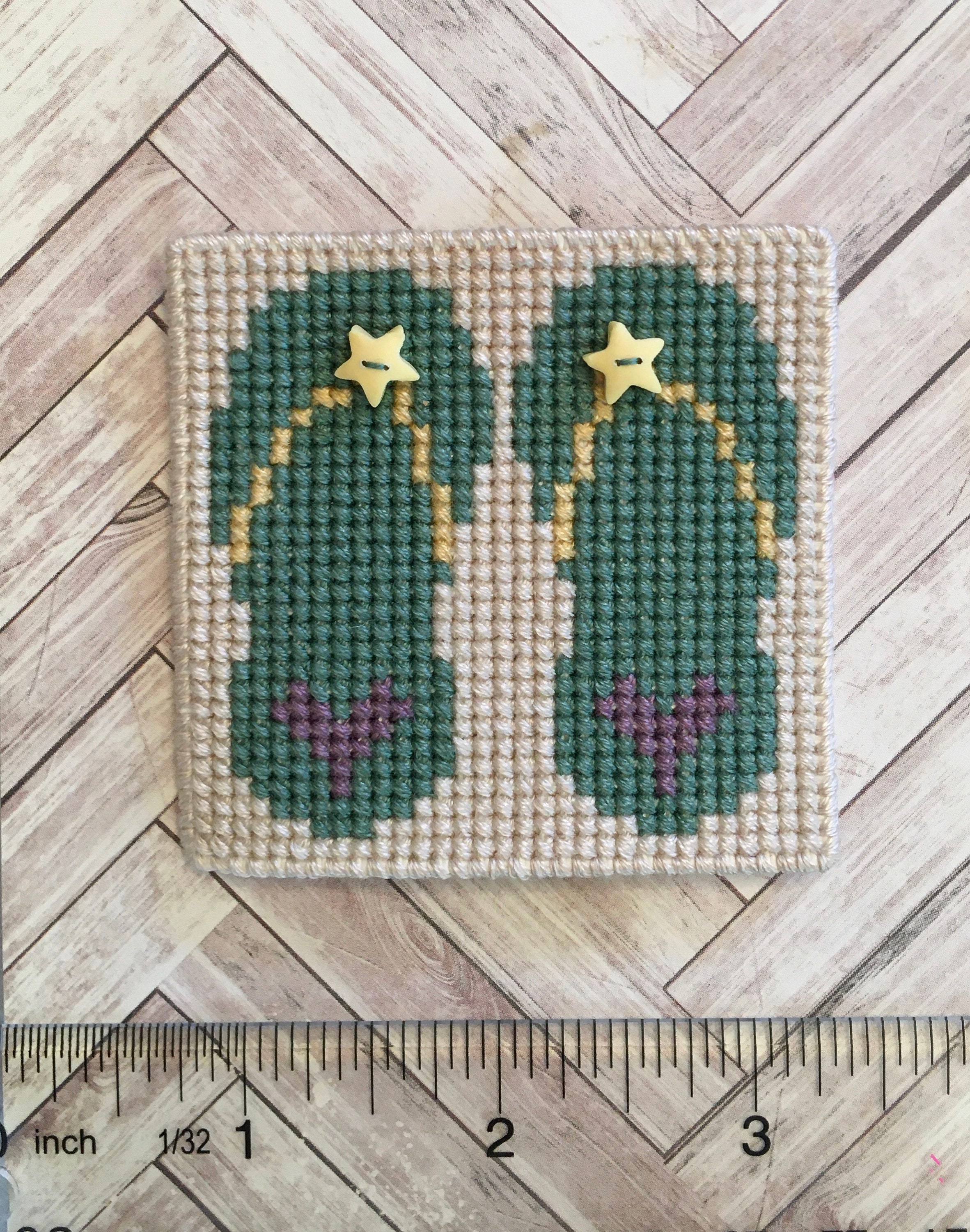 Handmade Cross Stitch Summer Flip Flop Etsy