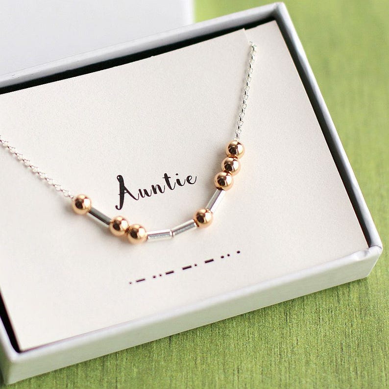 special auntie necklace