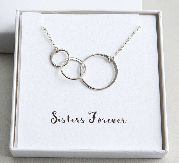 3 Sister Necklace Sister Gift Sister 