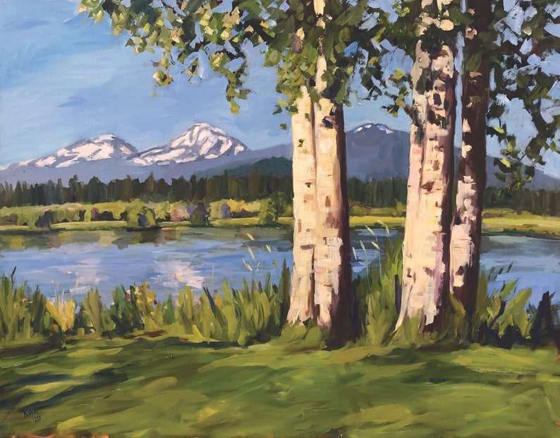 Print Black Butte Summer image 1