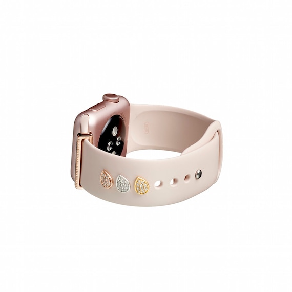 Teardrop Stud Apple Watch Accessory Sport Band Charm Etsy