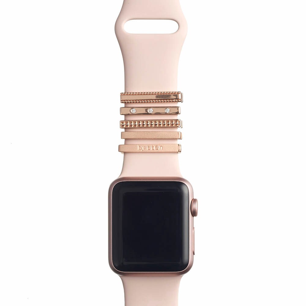 Roségouden sluiting Apple Watch \u0026 Fitbit Sieraden Band | Etsy België