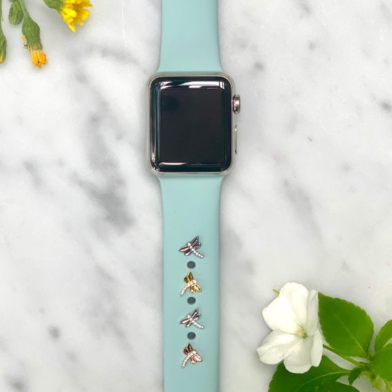Dragonfly Stud Apple Watch Accessory Sport Band Charm Etsy