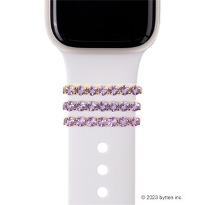 Amethyst Apple Watch Band Charm - Etsy display picture 2