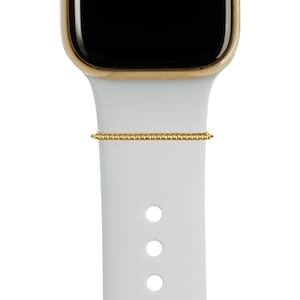 Gold BYOB build your own bytten stack gold rope stacking ring on bright white bytten band
