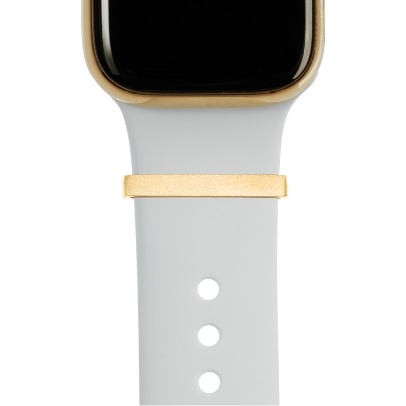 Gold BYOB build your own bytten stack satin gold 3mm stacking ring on bright white bytten band