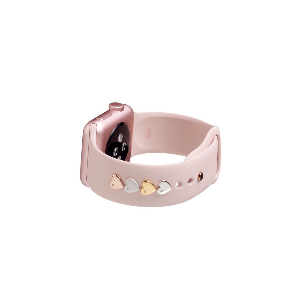 heart Stud - Apple Watch Accessory, Sport Band Charm
