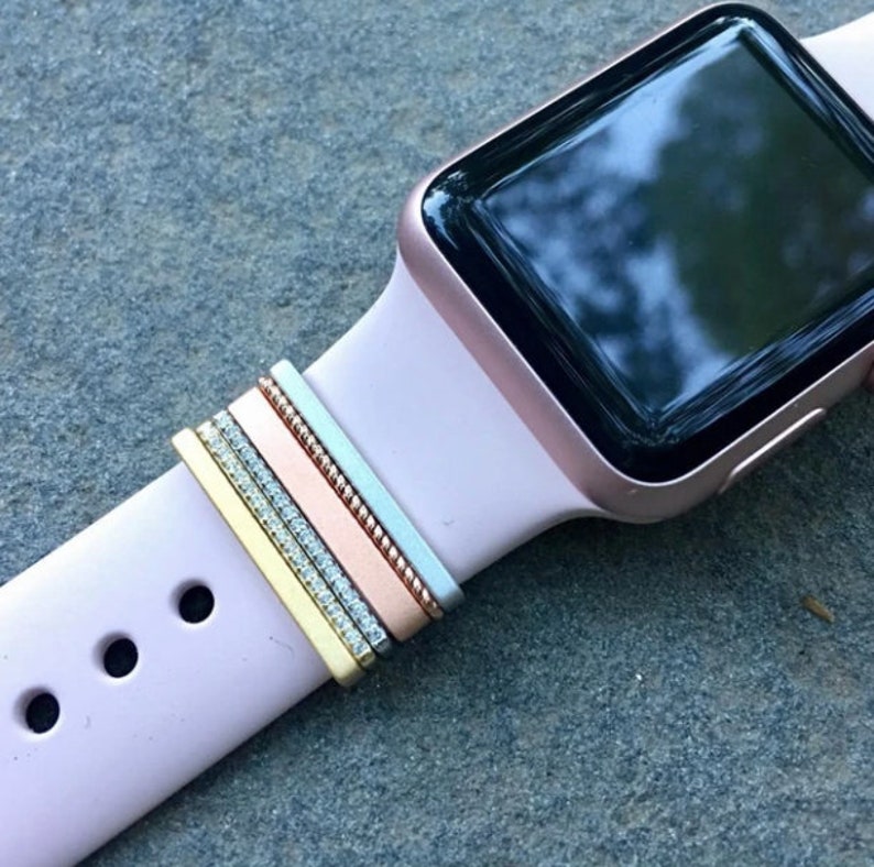 The Ultimate Glam Stack™ Stacking Rings Apple Watch & Fitbit Etsy