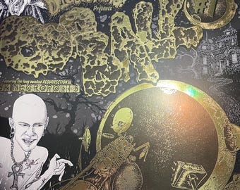ODDBALL #1 Seriously Disgusting Comics 2025 Horror/Science Fiction CHOPPER Trike Graphic Novel Limited Collectors Edition with GOLD Covers