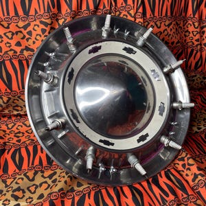 POST-APOCALYPTIC SHIELD Wasteland Hub Cap Armor Scavenger
