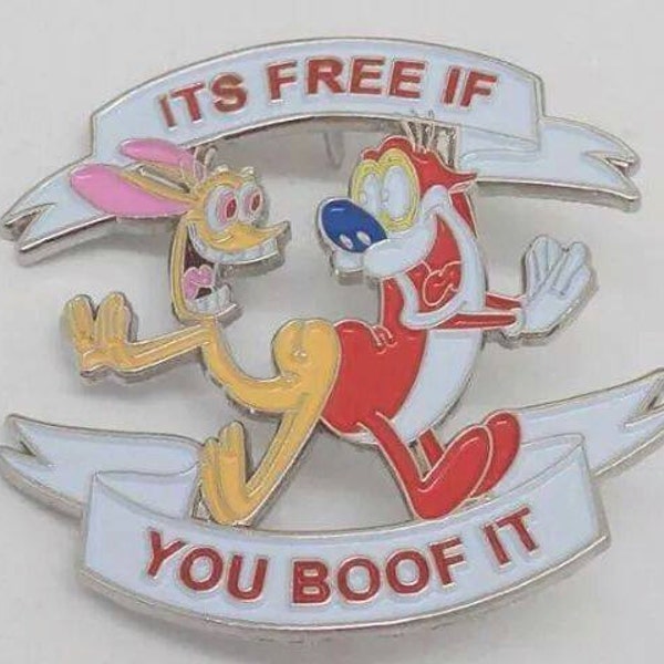 ITS FREE If you boof it - Hat Pin