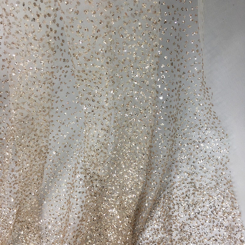 2 Colors Gradient Tulle Metallic Glitter Sequin Lace Fabric - Etsy UK