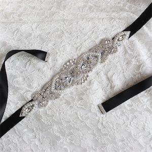 16 colors Ribbon Luxurious high-grade Rhinestone Belt, Crystal Bridal Belt, Bridal Belt, Wedding Belt, Wedding Belt Rhinestone Belt