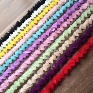 Good quality chiffon lace,baby trims,leaves shape ribbons,hair decor lace trim,3.5cm 1.4" 11 colors available by meter