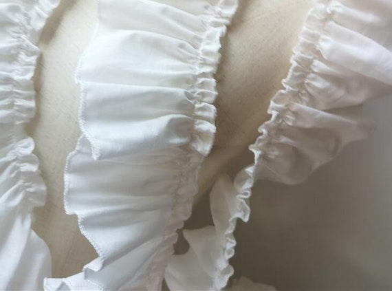 3/5CM Wide Pleated Glitter Soft Satin Ruffle Lace Fabric Fringe Frills  Ribbon Trim doll Cloth Even Wedding Dress Sewing Supplies