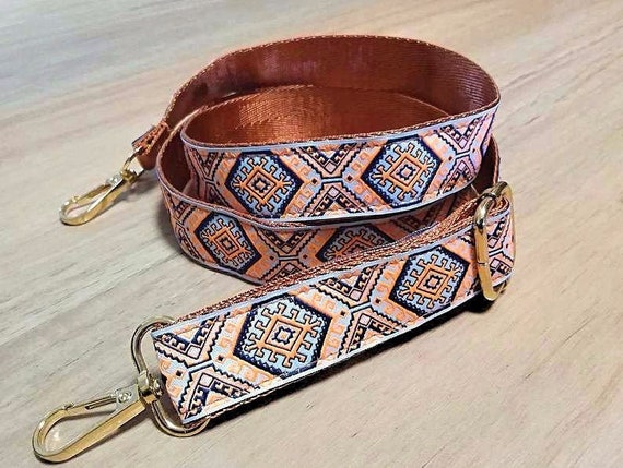 Leather Purse Strap Purse Straps Replacement Crossbody Handbag Long  Adjustable Shoulder Bag Straps for Cross Body Purse with Metal Buckles  (Gold)