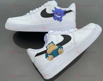 Benutzerdefinierte AF1 Swoosh Pokemon, benutzerdefinierte AF1, AF Ones, AF1 Custom