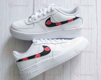 Akatsuki Nubes Blancas AF1, AF1 Personalizado, AF Ones, AF1 Personalizado