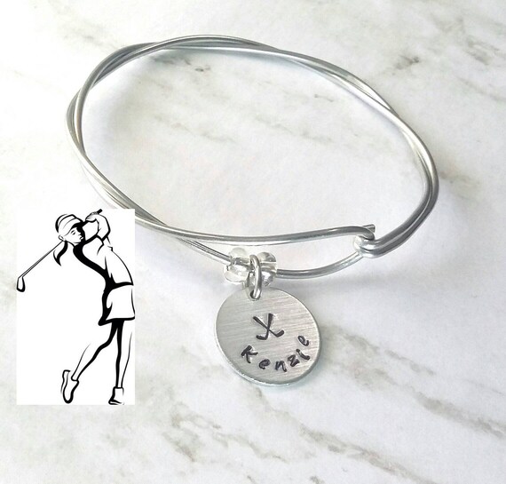 Golf Bracelet Personalized Golf Bracelet Team Bracelet Etsy