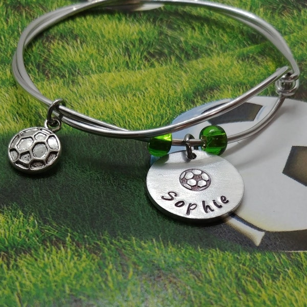 Soccer Bracelet - Etsy