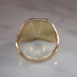 Herff Jones Art Deco Style 10K Yellow Gold Class Ring image 4