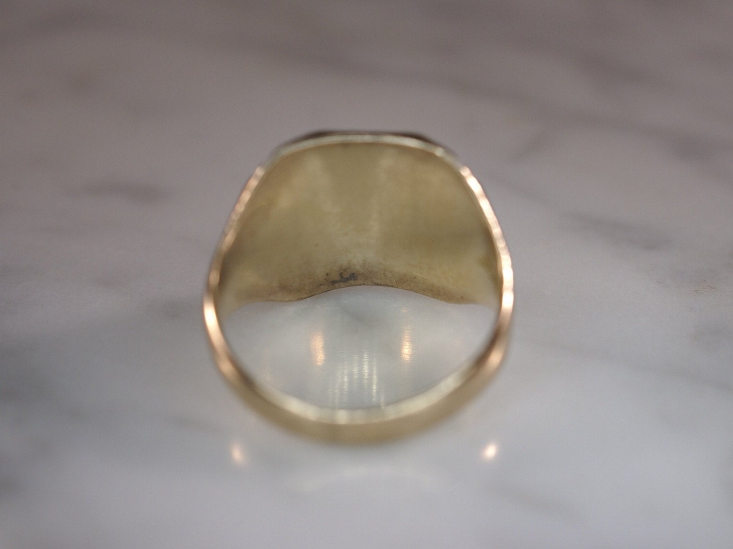 Herff Jones Art Deco Style 10K Yellow Gold Class Ring - Etsy Herff Jones Art Deco Style 10K Yellow Gold Class Ring - Etsy