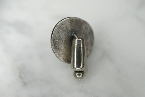 German Sterling Silver Knight's Helmet Tie Tack L… - image 4