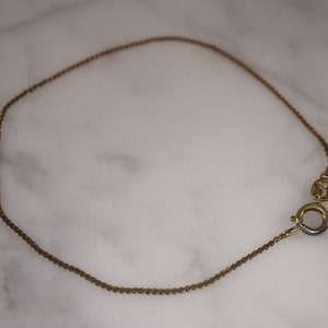 14K Yellow Gold Serpentine Chain Bracelet