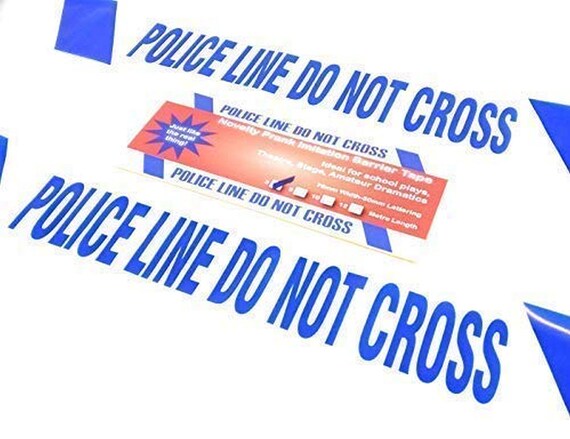 3 Metre Length POLICE Quality Novelty Barrier Tape. 3 Metre Length POLICE Quality Novelty Barrier Tape.