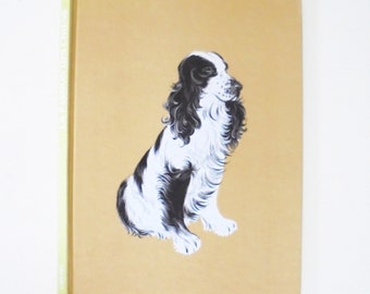 couverture reliure de livre  imprimé chien - projet junk journal .....