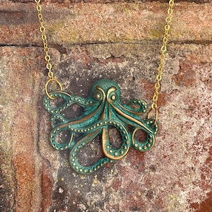 Octopus necklace