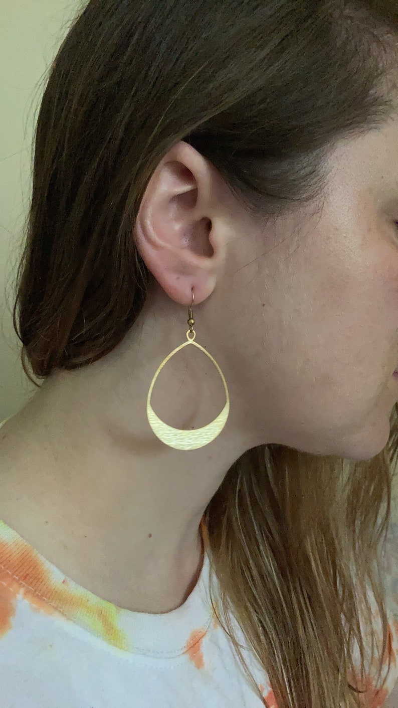 Boho simple dangle earrings