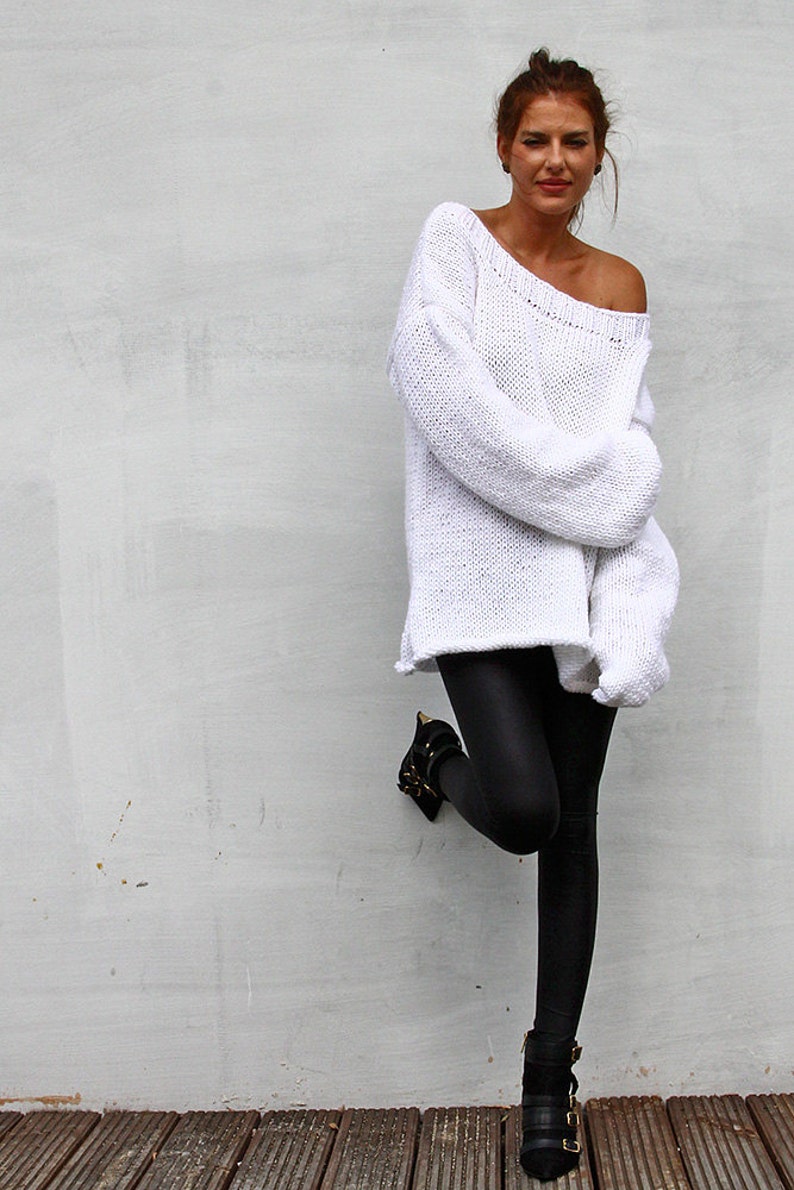 a big sweater