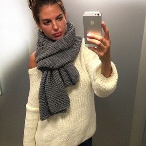 Oversized Creamy Sweater, Loose Sweater, off Shoulder Sweater, Loose ...