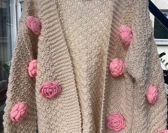 Alpaka Strickjacke