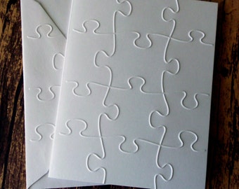 15 piece blank Jigsaw Puzzle Template 3x5 by Growth Mindset Mastery