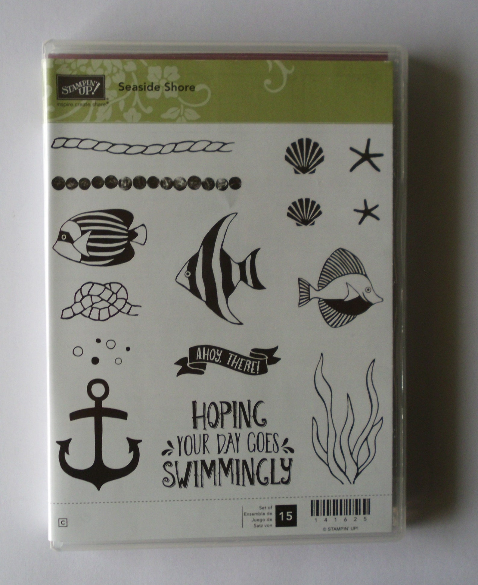 Stampin up Seaside Shore Stamps by the Shore Designer Series - Etsy