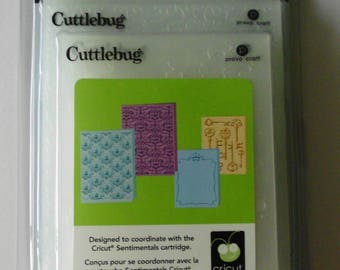 Cuttlebug Embossing Folder, Sentimentals Set, 5 x 7, A2 Embossing Folder, Keys Embossing Folder, Bee Embossing Folder, Crown Frame Embossing