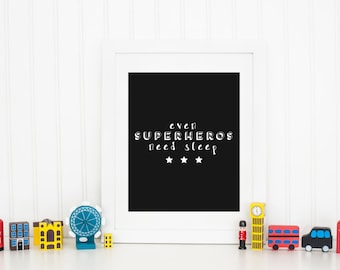 Even Superheros Need Sleep