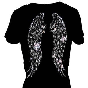 Bling Bling Rhinestones Corset Angel 