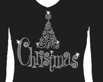SELONE Christmas Tee Shirts Adult Long Sleeve Fashion Printed Printed Off Shoulder T Shirt Loose Tops Hot Pink 3xl