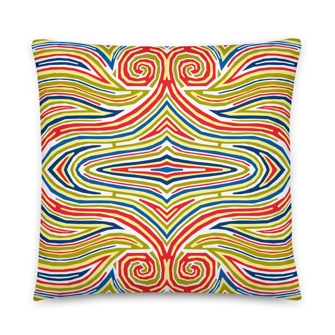 Square Pillow Luxury Pillow Artisanal Pillow Creative Etsy