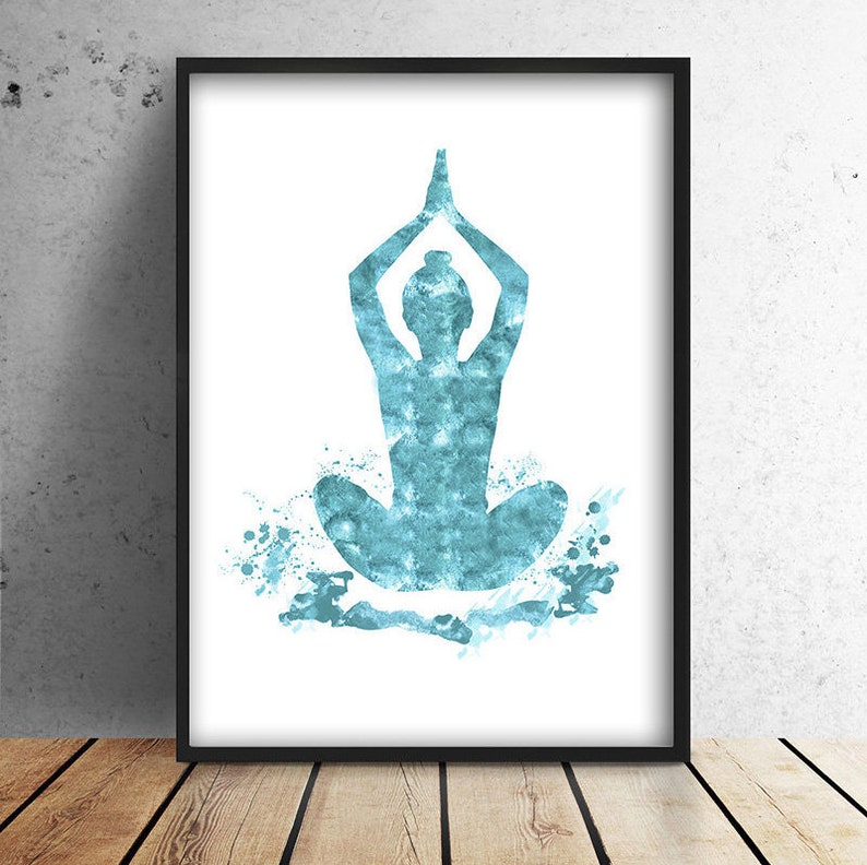 Set of 3 Indian Spiritual Wall Art. Zen art. Om Meditation Etsy