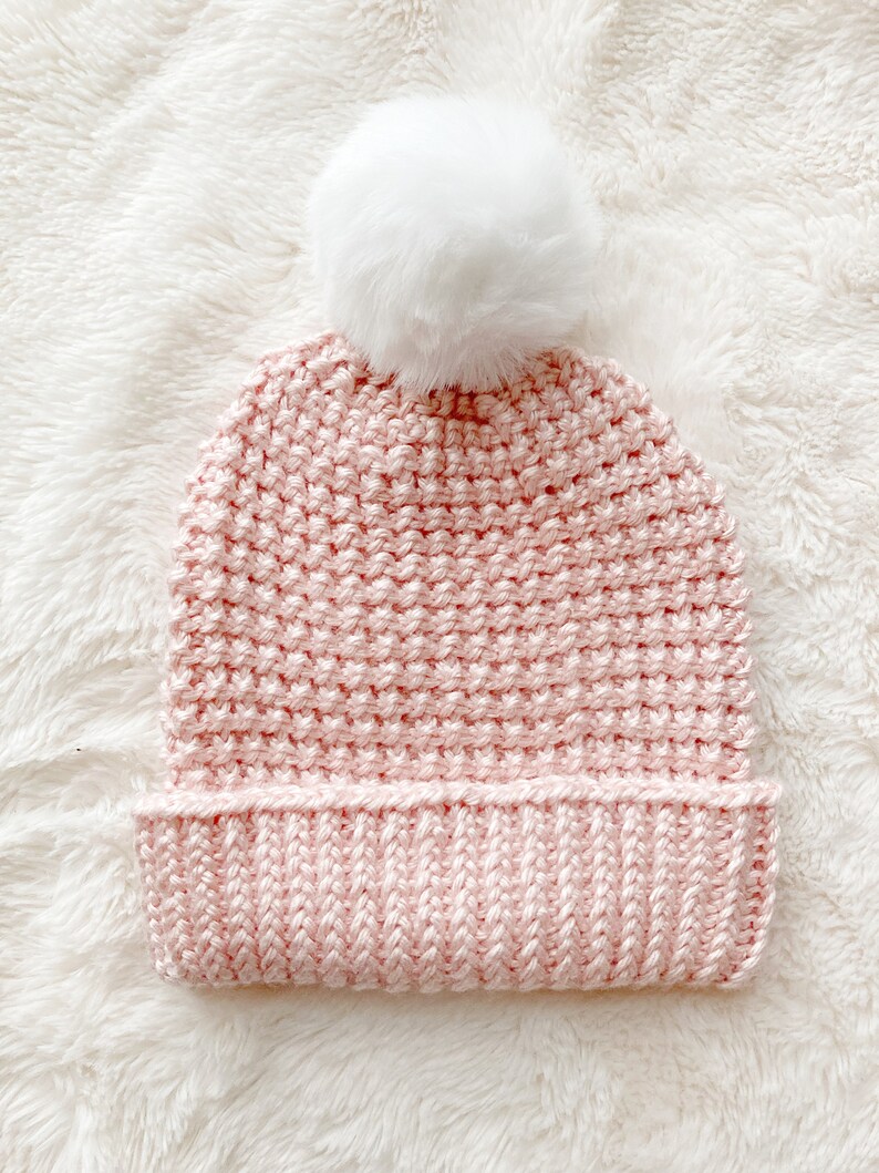 Baby Hat Knitting Pattern, Newborn Knitted Beanie, 1 Shop Bestseller image 3