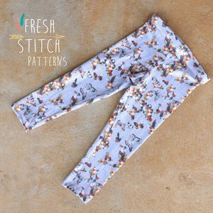 Leggings Pattern PDF,  Baby leggings pattern, Instant download sizes newborn to 12 years