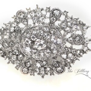 Brooch / Vintage Style Brooch / Brooch Wedding Bouquet / Rhinestone Brooch / Women's Gift Ideas / Brooches / Pin/ Bridal Jewelry