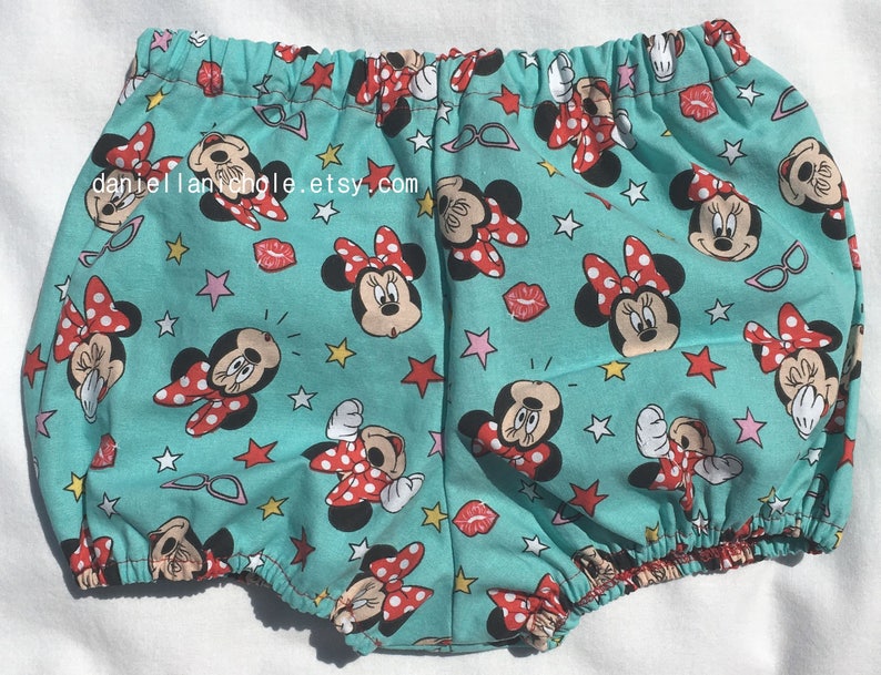 Minnie Mouse Ruffle Bloomers Fit up to Size 2 - Etsy