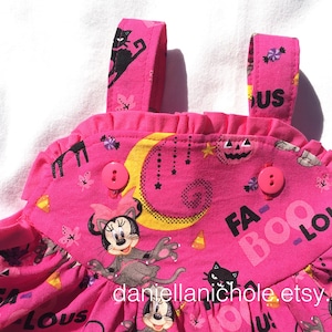 Pink Minnie Mouse Fabulous Adorable Dress Size Small 2 Year